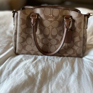 COACH Mini Sage Carryall in Signature Canvas